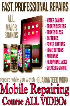 Mobile Repairing Course VIDEO Android iPhone App 1 تصوير الشاشة