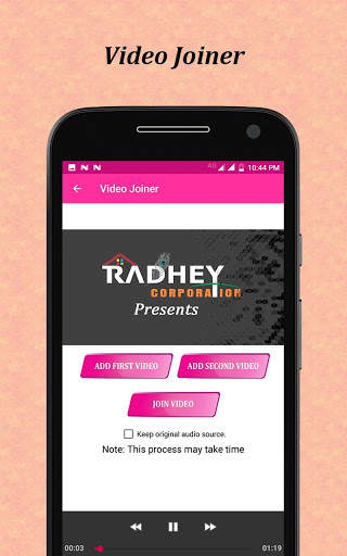 Video Editor with Music 3 تصوير الشاشة