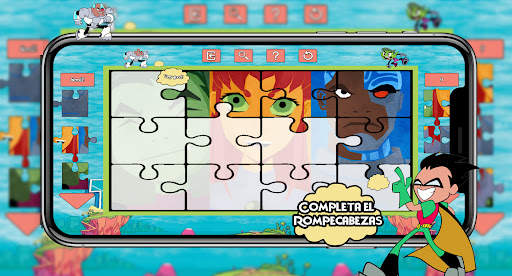 Teen Titans Coloring screenshot 3