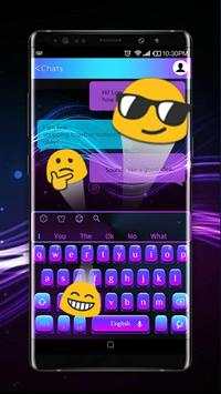 Simple Purple Light Keyboard screenshot 3