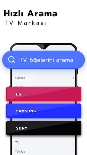Evrensel TV kumanda uygulaması screenshot 4