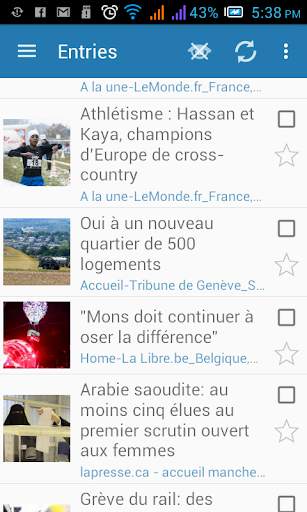Actualités screenshot 4