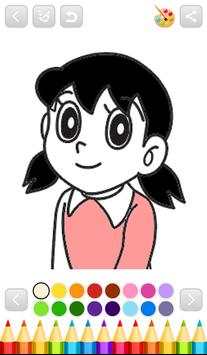 Nobita Superhero Coloring скриншот 4