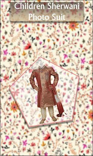 Sherwani Photo Suit - traditional sherwani editor screenshot 1