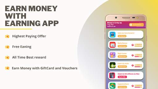 Earning App : Earn with Game स्क्रीनशॉट 2
