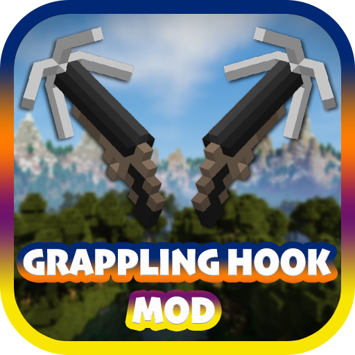 Grappling Hook Mod for MCPE icon