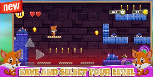 Super Fox World Game: Jungle Adventures Run FREE screenshot 7