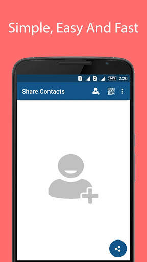 Share Contacts 1 تصوير الشاشة