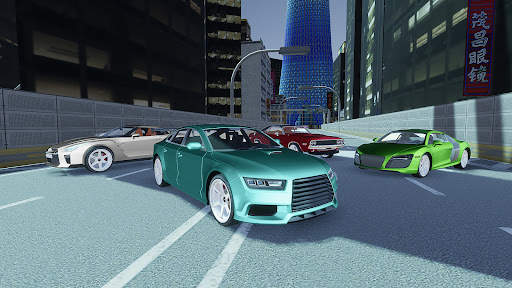 Audi Car Drift Traffic Racing screenshot 1