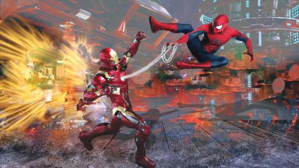 Ultimate Superhero Iron Games: Free Fighting Games screenshot 2