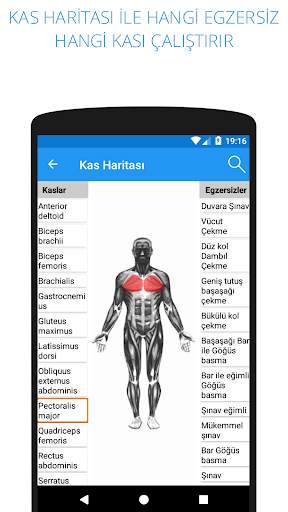 Antrenmanım - Vücut Geliştirme ve fitness program screenshot 2