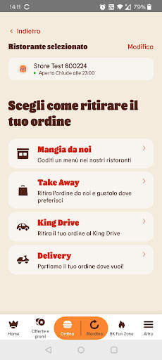 Burger King Italia screenshot 4