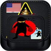 perfect assassin ninja man icon