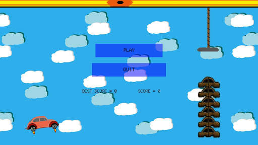 Flappy Car İn Graveyard - Free Game screenshot 1