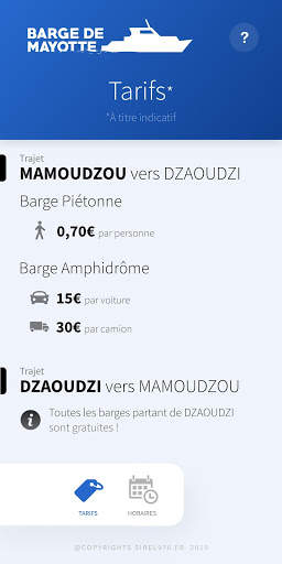 Barge de Mayotte screenshot 2