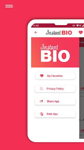 Instant Bio  (Bio Quotes Ideas for instagram) screenshot 5