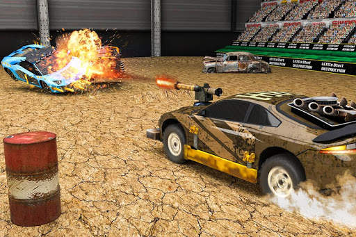 Demolition Derby Car Stunts: Shooting Game 2020 screenshot 4