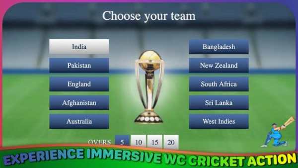 WC Cricket 2019 screenshot 1