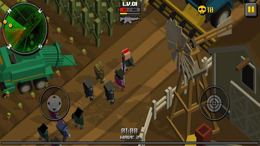 Pixel Zombie Frontier screenshot 1