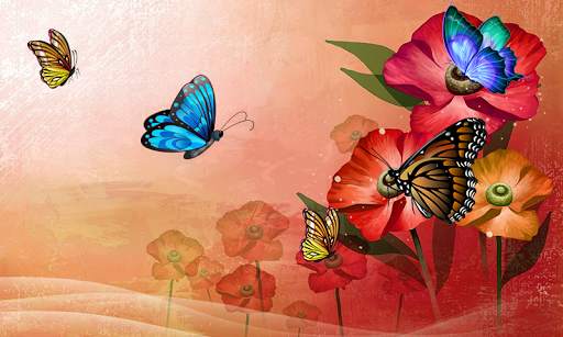 3D Butterfly Live Wallpaper screenshot 4