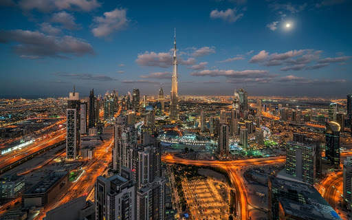 Dubai Night Live Wallpaper (backgrounds & themes) screenshot 12