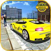 Modern Crazy Speed Taxi City
