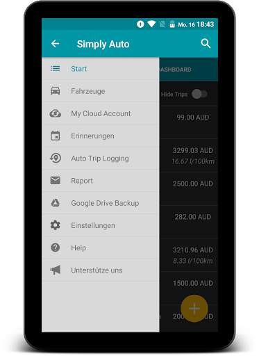 Simply Auto - Fahrzeugkosten screenshot 10