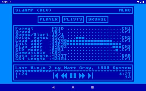 SidAMP screenshot 5