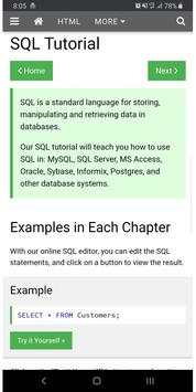 W3Schools - Learn HTML, CSS, JavaScript, PHP, SQL screenshot 5
