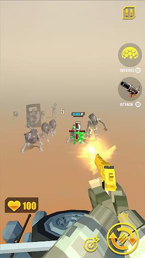 zombie shooter: shooting games screenshot 1