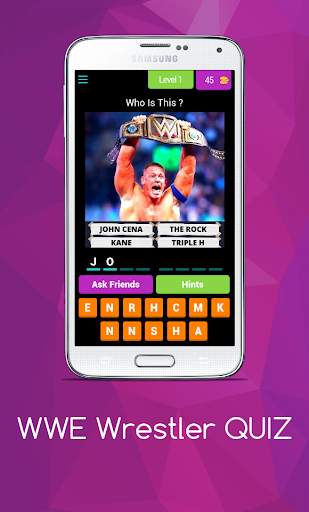WWE QUIZ Game - Wrestler Quiz Game - 2021 screenshot 5