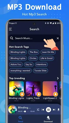 Mp3 Download - Free Music Downloader screenshot 1