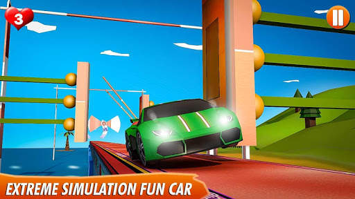 Fun Car Obstacle Course 2020:  screenshot 1