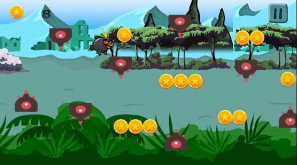 Flappy Dark Bird screenshot 2