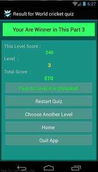 World Cricket Quiz 300 screenshot 6