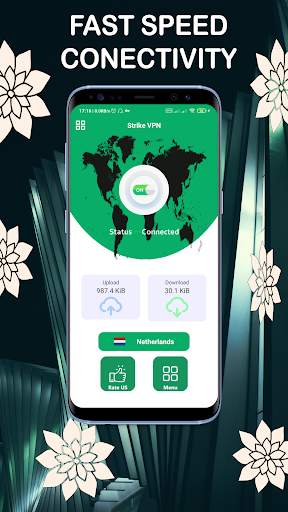 Strike VPN free: fast unlimited free VPN, hola VPN screenshot 2