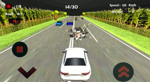 cars racing battle-destroy enemies to survive स्क्रीनशॉट 4