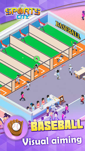 Sim Sports City - Tycoon Game स्क्रीनशॉट 5