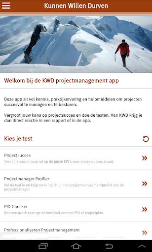 KWD projectmanagement app screenshot 7