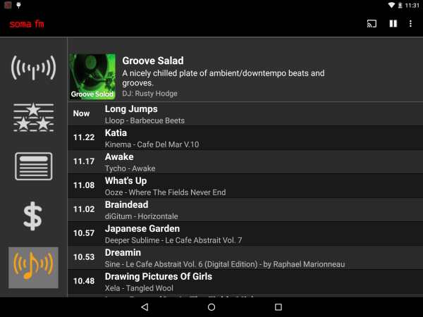 SomaFM Radio Player screenshot 11