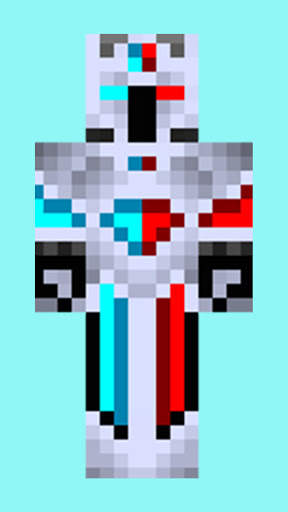 Frost Diamond Minecraft Skin screenshot 1