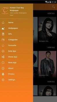 Korean Cool Boy Wallpaper screenshot 2