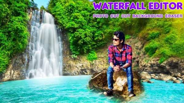 Waterfall Photo Editor - Background Eraser screenshot 2