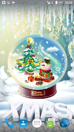 Christmas Live Wallpaper screenshot 3