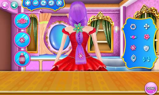 Princess Hairdo Salon 4 تصوير الشاشة