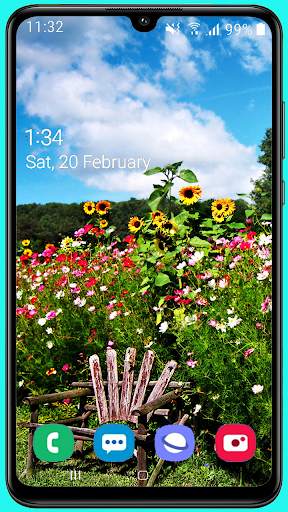 100 Garden Wallpaper HD screenshot 3