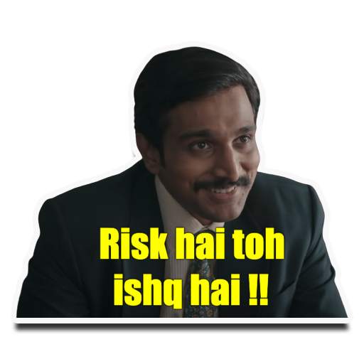 SCAM 1992 - Harshad Mehta WhatsApp Stickers screenshot 2
