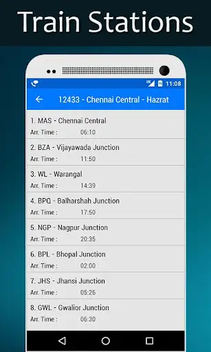 Railway Time Table (Offline) screenshot 3
