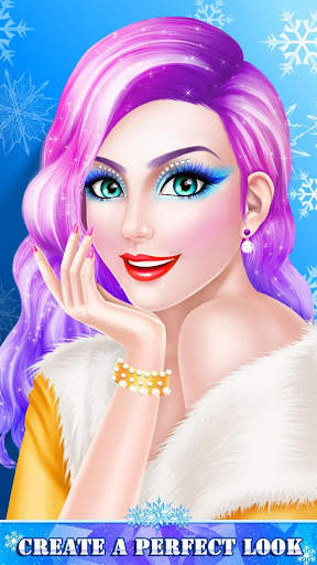 Makeup Girl Winter Beauty Spa screenshot 1