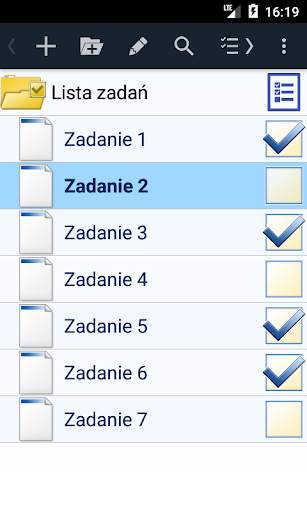 Hierarchiczne notatki screenshot 7